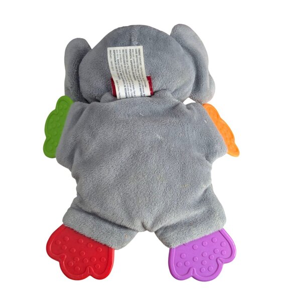 Playtex Baby Plush Elephant Teether Toy With "Dream Big" Embroidery & Textured S - Picture 2 of 4